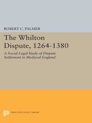 cover image of The Whilton Dispute, 1264-1380